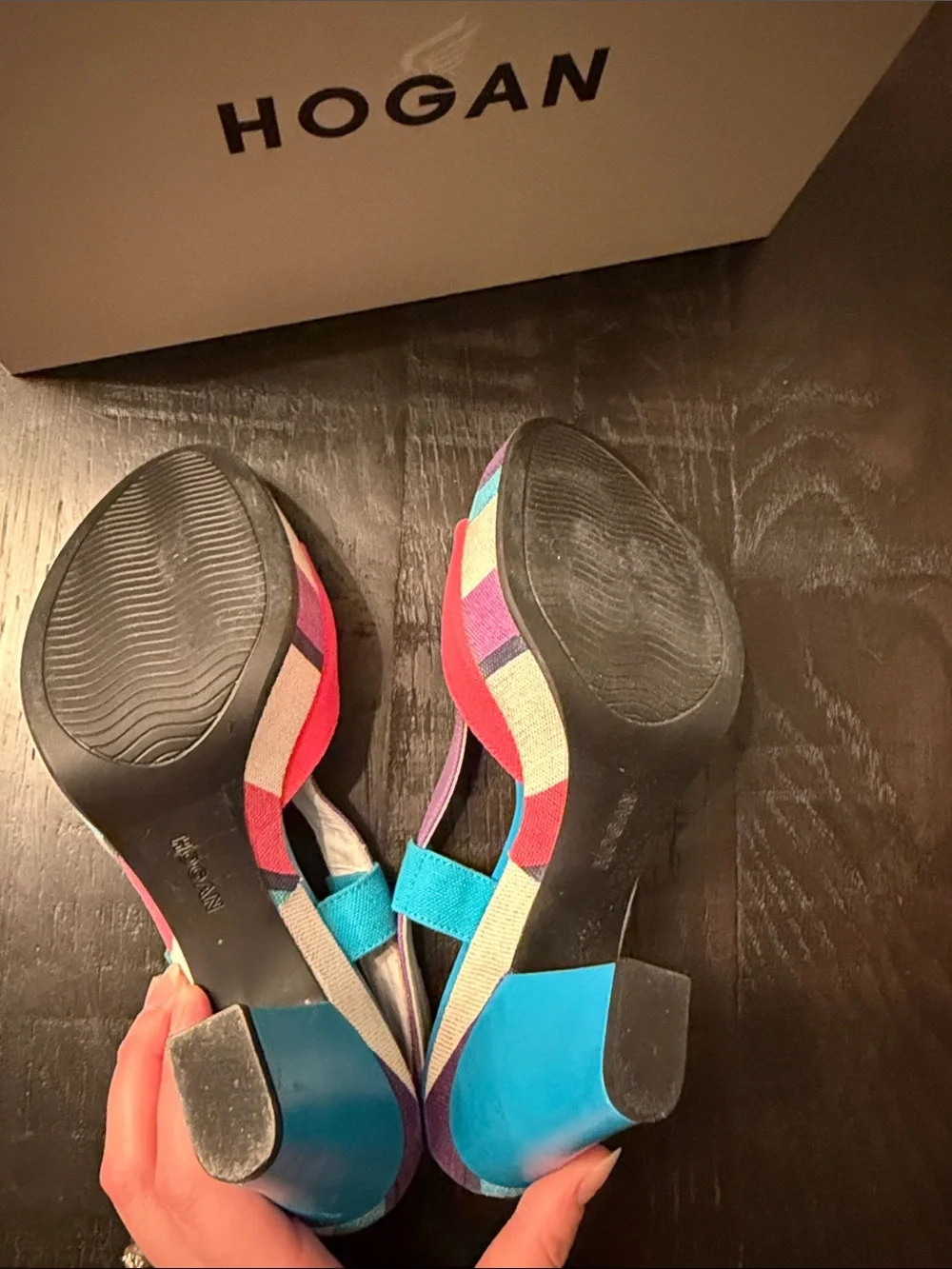 Hogan Babette Platform Heels